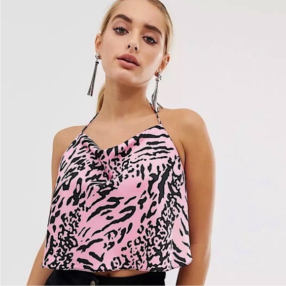 ASOS backless cowl neck top - Picture 4 of 5